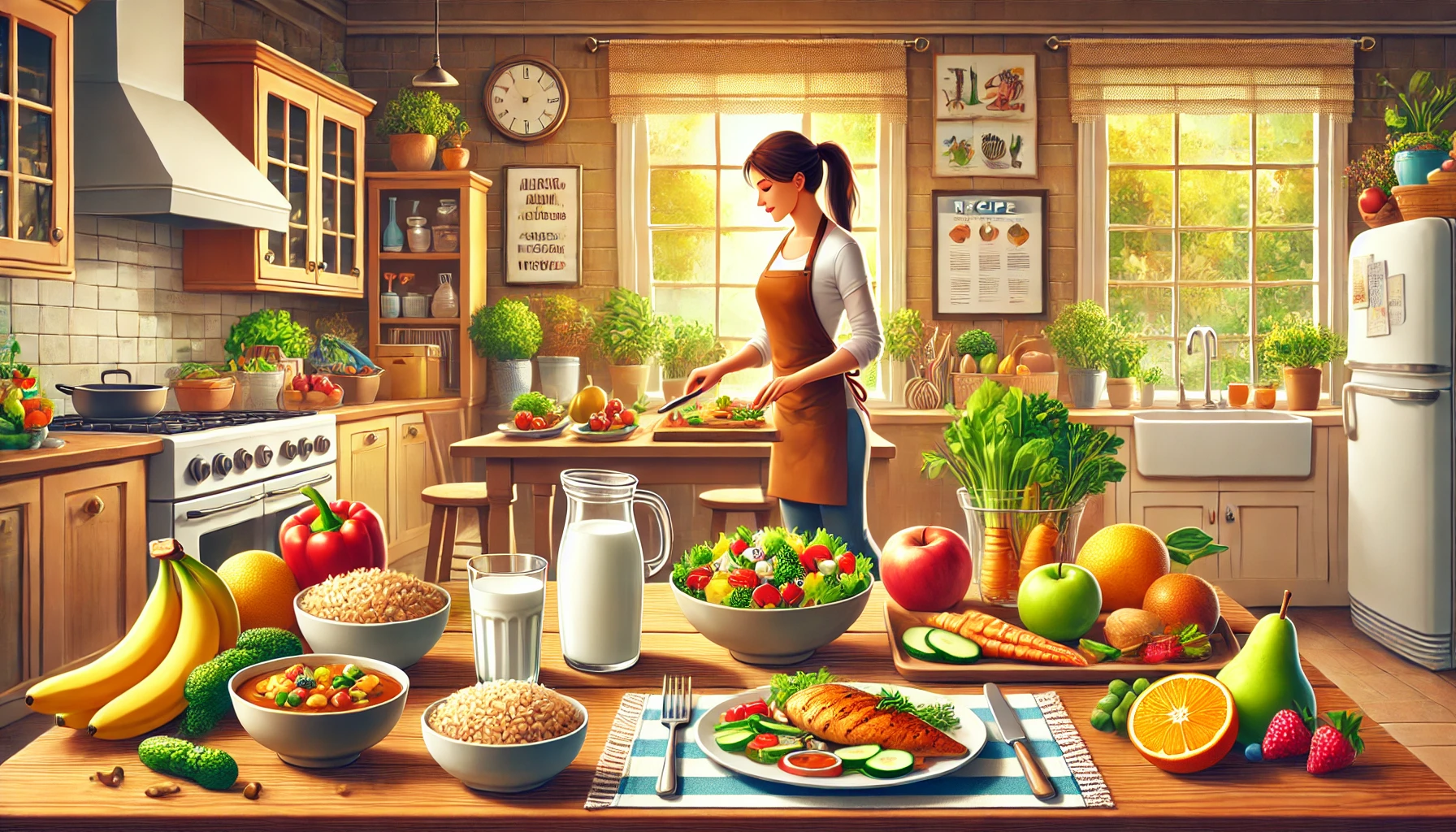 Contoh Makanan Bergizi untuk Keluarga