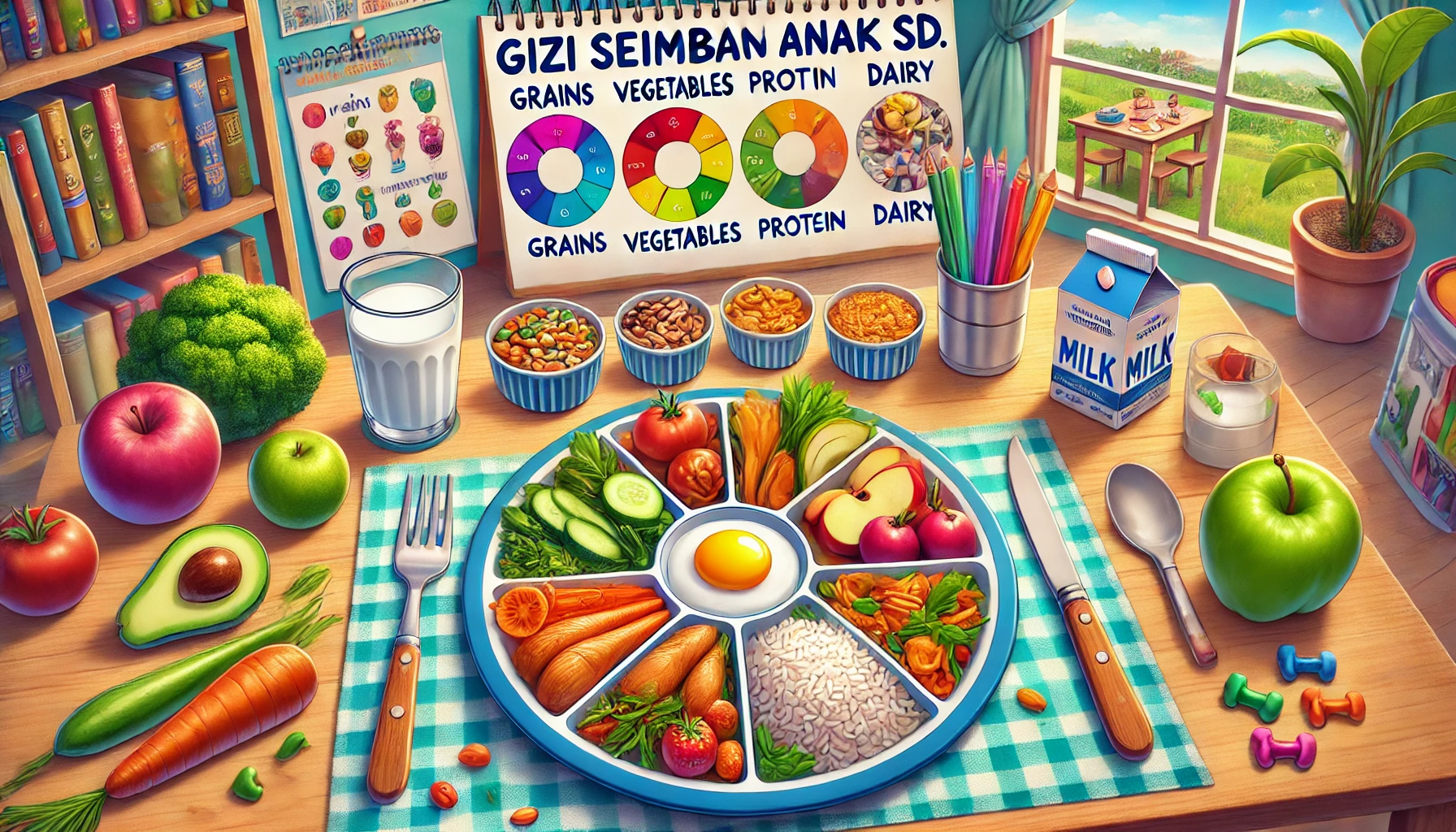 Gizi Seimbang Anak SD